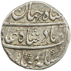 MUGHAL: Shah Jahan II, 1719, AR rupee (11.37g), Shahjahanabad, AH1131 year one (ahad). VF