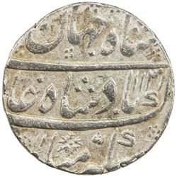 MUGHAL: Shah Jahan II, 1719, AR rupee (11.41g), Shahjahanabad, AH1131 year one (ahad). EF