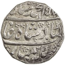 MUGHAL: Muhammad Shah, 1719-1748, AR rupee (11.34g), Attock, AH1157 year 27. EF