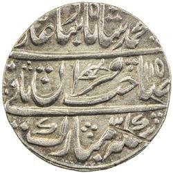 MUGHAL: Muhammad Shah, 1719-1748, AR rupee (11.31g), Farrukhabad, AH1159 year 29. AU