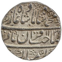 MUGHAL: Muhammad Shah, 1719-1748, AR rupee, Shahjahanabad, AH1138 year 8. NGC MS63