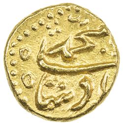 MUGHAL: Muhammad Shah, 1719-1748, AV pagoda (2.79g), Ganjikot, AH1151. AU