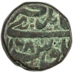 MUGHAL: Alamgir II, 1754-1759, AE paisa (13.61g), Shahjahanabad, AH1168 year 2. F