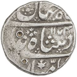 MUGHAL: Shah Jahan III, 1759-1760, AR rupee (11.28g), Hasanabad, AH1174 year one (ahad). F-VF