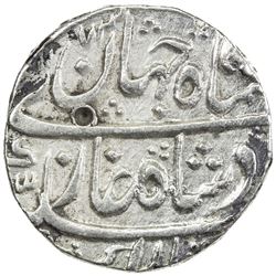 MUGHAL: Shah Jahan III, 1759-1760, AR rupee (11.31g), Maha Indrapur, AH1173 year one (ahad). EF