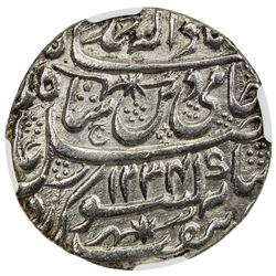 AWADH: Ghazi-ud-Din Haidar, king, 1819-1827, AR rupee, Lucknow, AH1234 year 26. NGC MS62