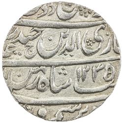 AWADH: Ghazi-ud-Din Haidar, king, 1819-1827, AR rupee (11.05g), Lucknow, AH1235 year one. EF