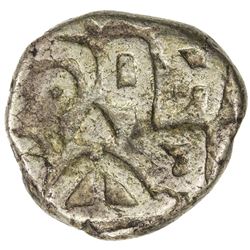 GWALIOR: BAJRANGGARH: Ajit Singh, 1819-1857, AR 1/4 rupee (2.37g), ND. F-VF