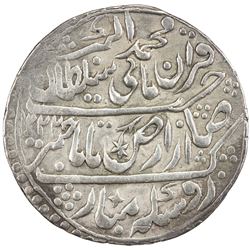 INDORE: Jaswant Rao, 1798-1811, AR nazarana rupee (14.68g), Indore, AH1222. EF