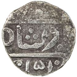 JANJIRA ISLAND: Sidi Ibrahim Khan II, 1803-1825, AR rupee (10.89g), NM, ND. VF
