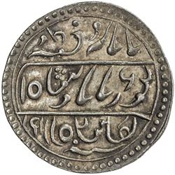 JHALAWAR: AR nazarana rupee (11.23g), Jhalawar, year 9. AU