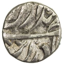 MALER KOTLA: Sube Khan, 1845-1859, AR 1/4 rupee (2.63g), "Sahrind", ND. F-VF