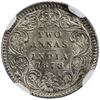 Image 2 : BRITISH INDIA: Victoria, Empress, 1876-1901, AR 2 annas, 1878(c)