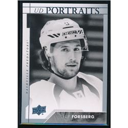 17-18 Upper Deck UD Portraits #P22 Filip Forsberg