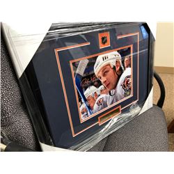 Signed & Frames Ryan Smyth with authentic papers
