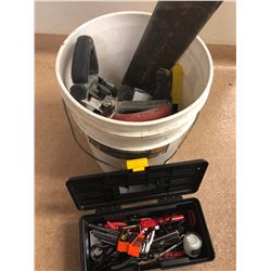 Misc Tools box and bucket