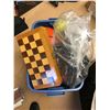 Image 1 : Box of Assorted Sports and Games Equipment