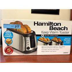 Hamilton Beach 4 Slice Long Shot Toaster