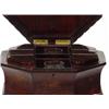 Image 2 : William IV rosewood teapoy, the octagonal t…