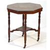 Image 1 : Victorian mahogany octagonal occasional tab…