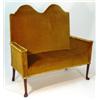 Image 1 : Queen Anne design camelback two seater sett…