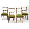 Image 1 : Set of four good quality Victorian mahogany…