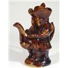 Image 1 : Victorian treacle glazed pottery Toby jug w…