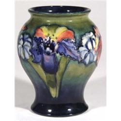 Moorcroft baluster vase, hand painted and t…