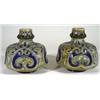 Image 1 : Pair of Royal Doulton Lambeth stoneware squ…