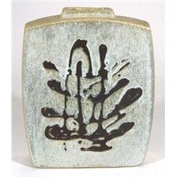 Large flat sided Janet Leach Studio pottery…