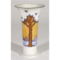 Charlotte Rhead Norfolk pottery vase for La…