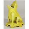 Image 1 : Yellow glazed Burmantofts style seated frog…