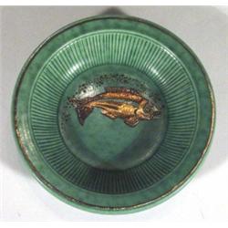 Gustavsberg Argentaware dish inlaid with a …