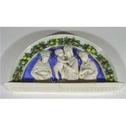 Continental arch shaped Della Robbia style …