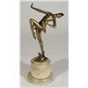 Image 1 : Bronzed Art Deco style ballerina with raise…
