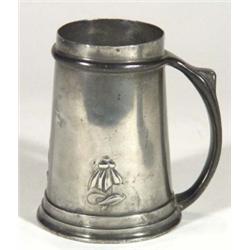 Libertys Tudric Art Nouveau pewter tankard,…