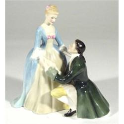 Royal Doulton figure group 'The Suitor', HN…