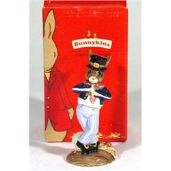 Boxed hand painted Royal Doulton 'Hornpiper…