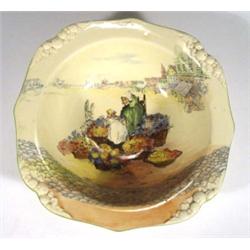 Royal Doulton Seriesware bowl, hand coloure…