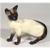 Image 1 : Hand painted Beswick Siamese cat, printed m…