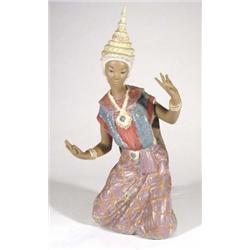 Large hand painted Lladro Cres figure of a …
