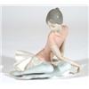 Image 1 : Lladro seated ballerina, marks to base, 19c…