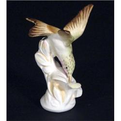 Hand painted Crown Staffordshire hummingbir…