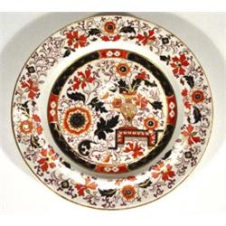 19th century Ashware ironstone plate, hand …