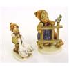 Image 1 : Two hand painted Goebels figures 'Girl besi…
