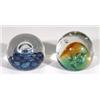 Image 1 : Two colourful Caithness glass paperweights …