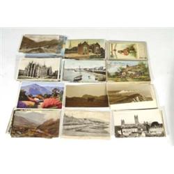 Box of assorted postcards, mainly viewcards…
