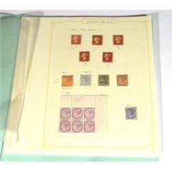 Collection of unused British stamps…