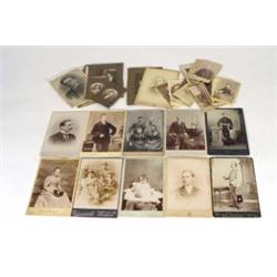 Small quantity of assorted Victorian black …