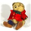 Image 1 : Jointed Paddington Bear with red duffel coa…